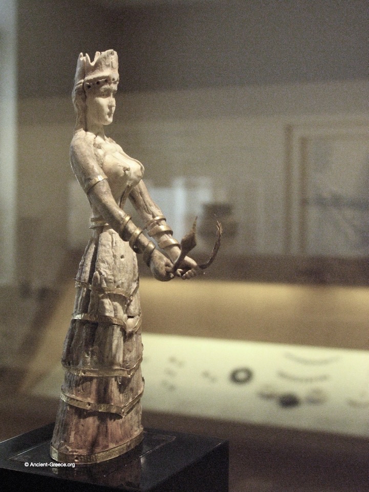 Snake Goddess figurine