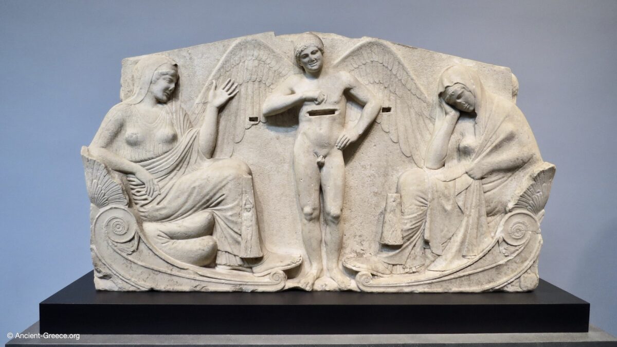 Three-sided relief. Early Classical Period