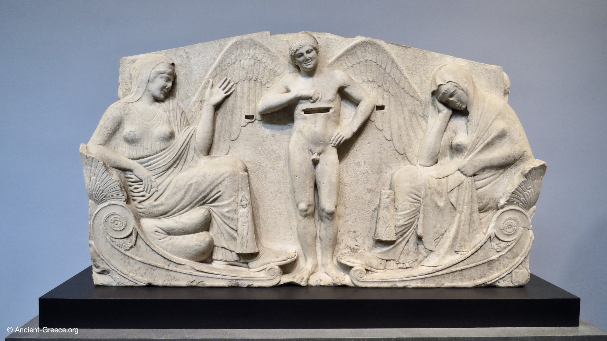Three-sided relief. Early Classical Period