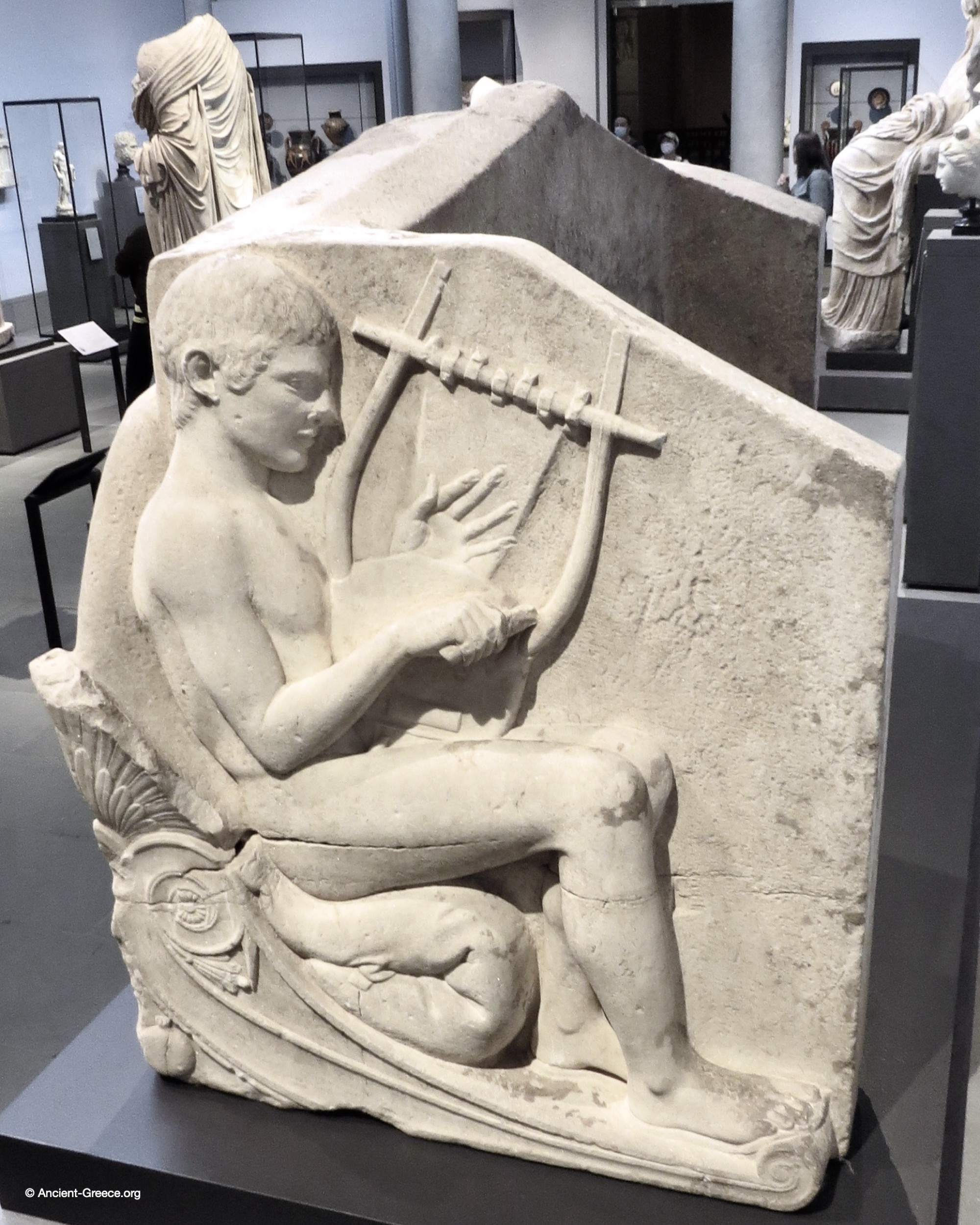 Three-sided relief. Early Classical Period, 470-440 BCE