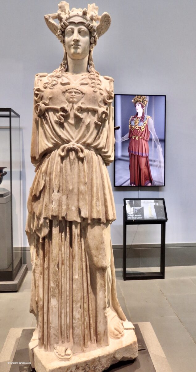 Statue of Athena Parthenos Museum