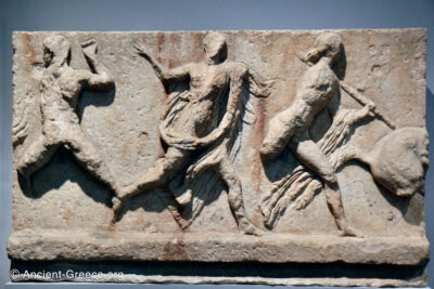 Relief sculpture from the Mausoleum at Halicarnassus