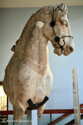 Horse sculpture