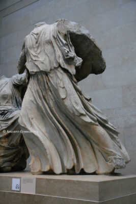 Parthenon East pediment detail.