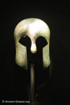 Bronze helmet