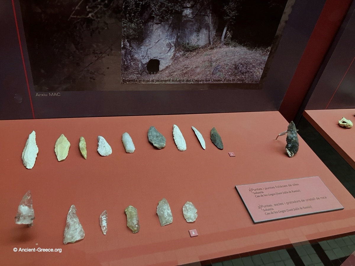 Stone Age tools.