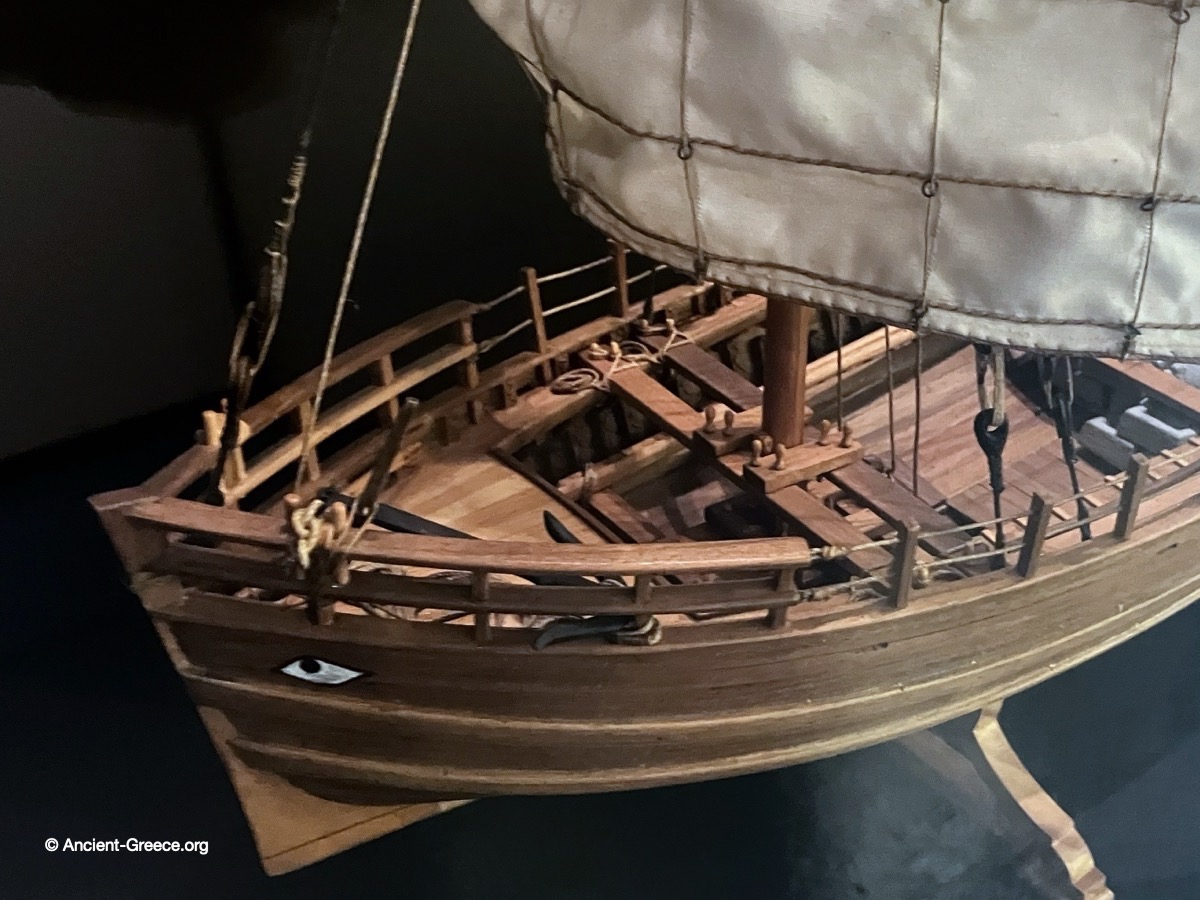 Model of Greek ship