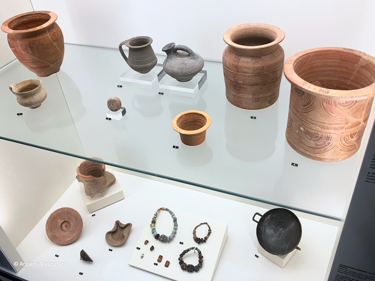 Greek and Iberian ceramics