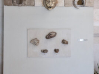 Marble Sima with Lion's Head