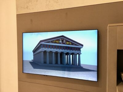 Animated reconstruction of the temple of Artemis