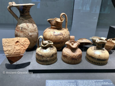 Corfu Museum - Archaic Pottery