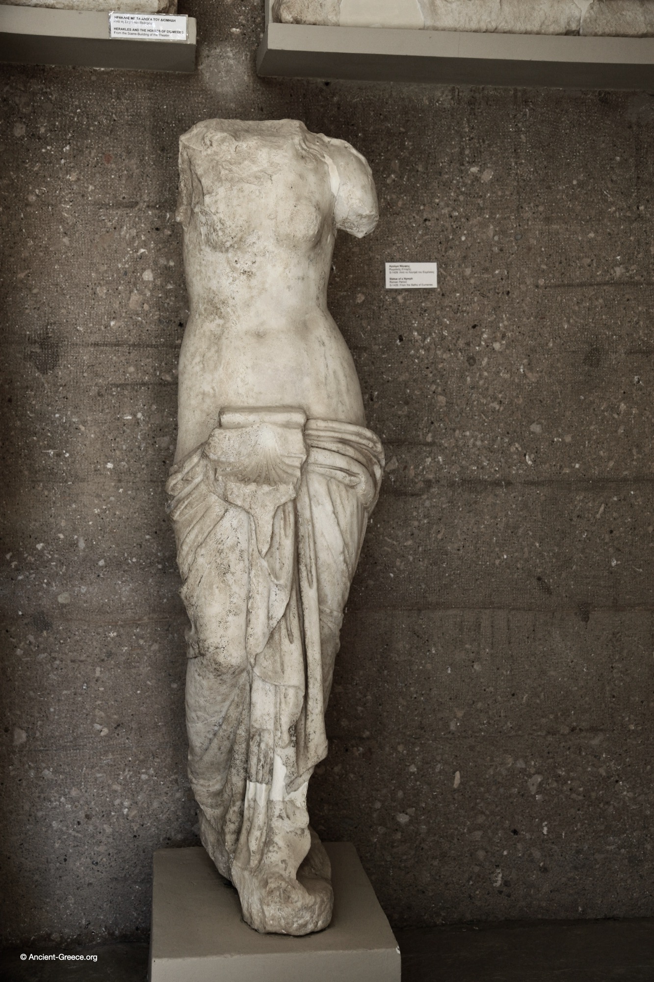 Statue of a Nymph Marble