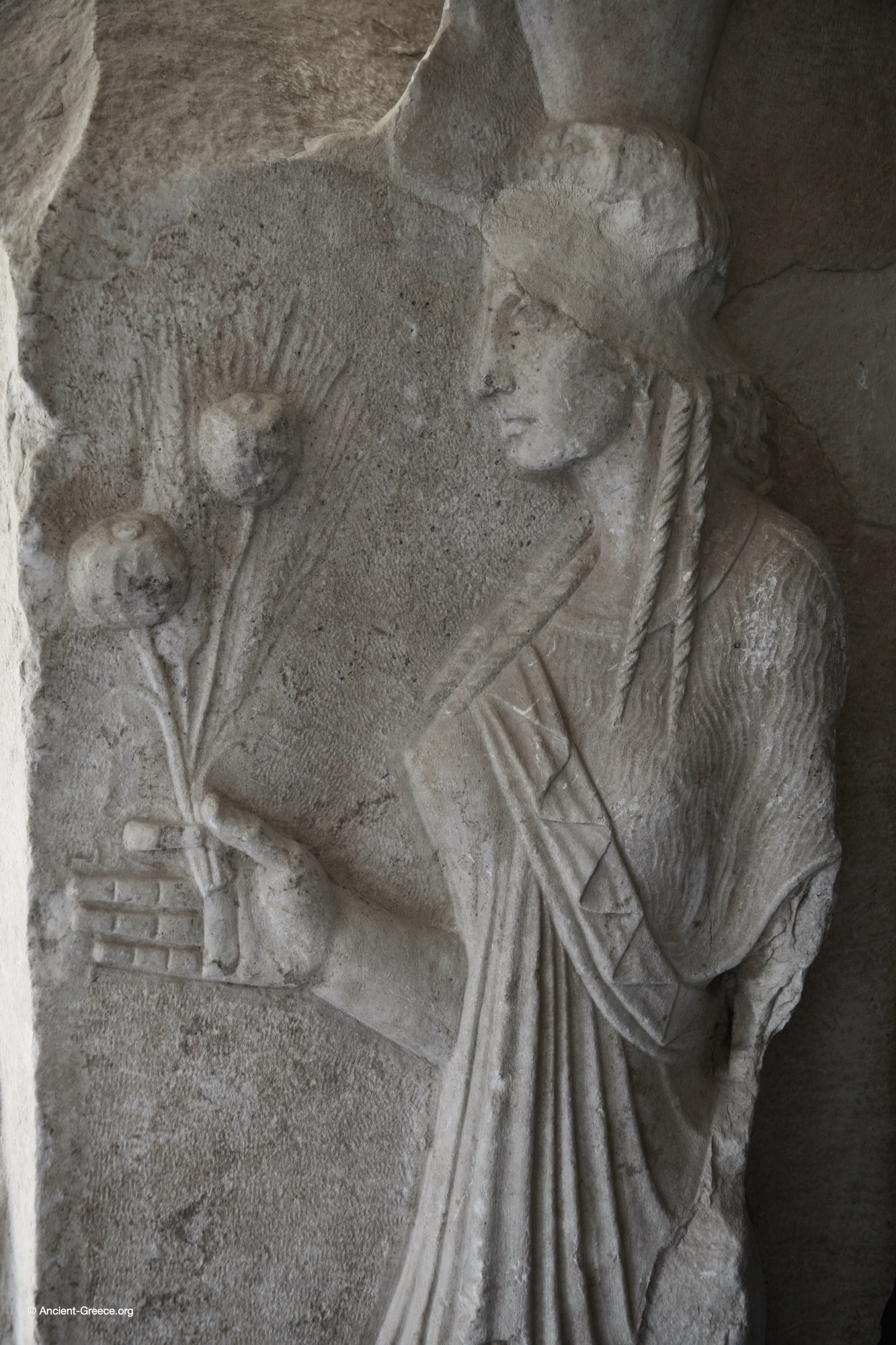 Archaistic Base, with Demeter