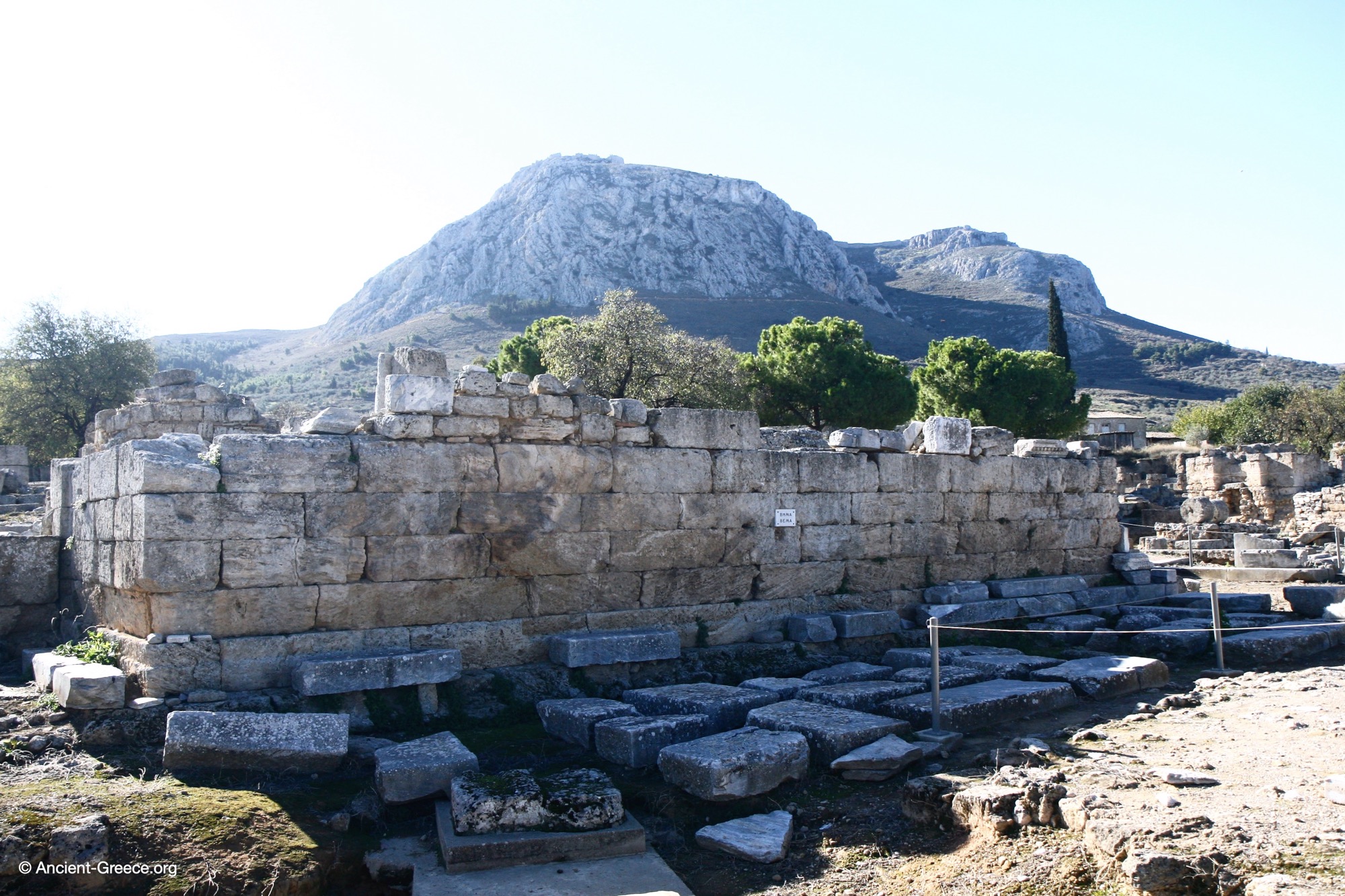 Bema (Rostra) Limestone Monumental Podium