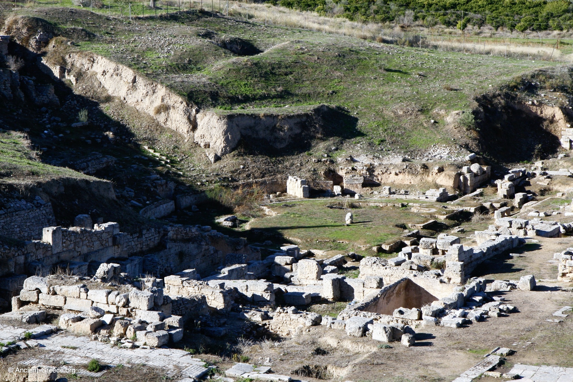 Theater of Ancient Corinth Limestone