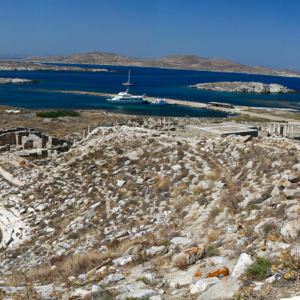 Delos ancient Theatre