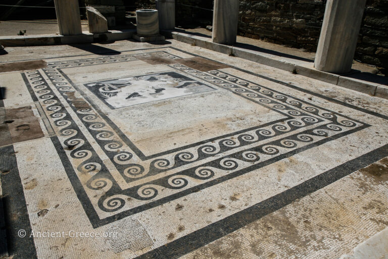 Delos Inscription Column Delos Archaeological Site – Ancient Greece: Φώς & Λέξη