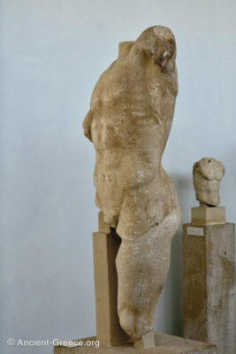 Torso of a discus-thrower