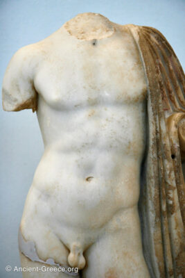 Statue of Apollo. From the House of Masks.