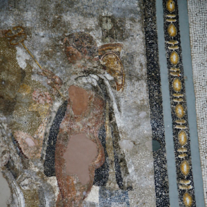 Scardana Quarter mosaic detail: Hermes