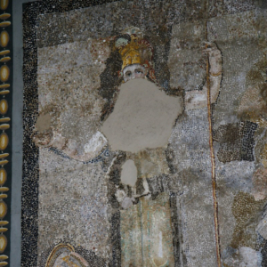 Scardana Quarter mosaic detail: Athena