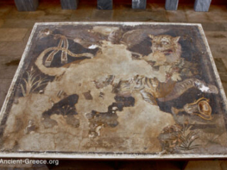 mosaic from the House of Dionysos