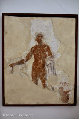 Delos Archaeological Museum - Fresco