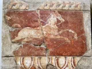 Horse Fresco Fragment