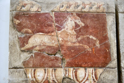 Horse Fresco Fragment