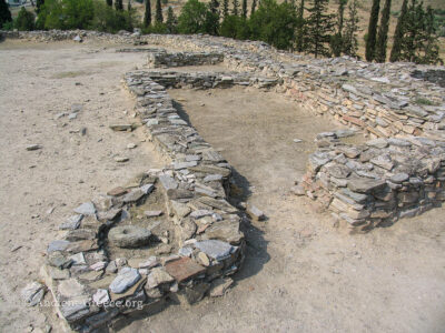 Ruins at the Neolithic Settlement at Dimini