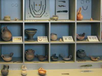 Ceramic vessels from the Bronze Age