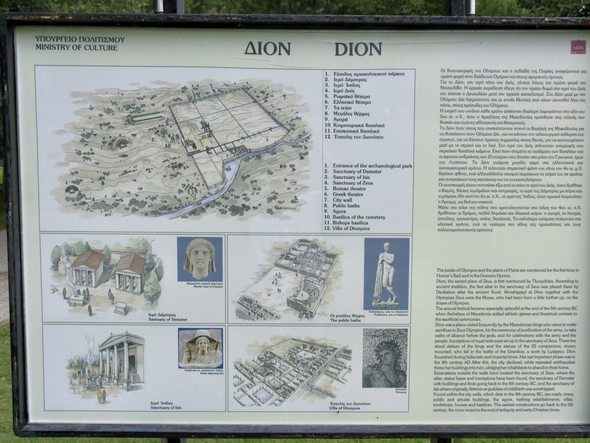 Dion Archaeological Site