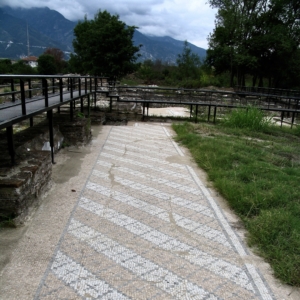 Dion Archaeological Site Dion Archaeological Site mosaic floor