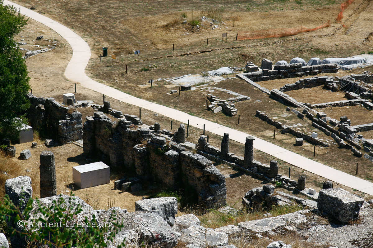 Dodona bouleuterion and the prytaneion