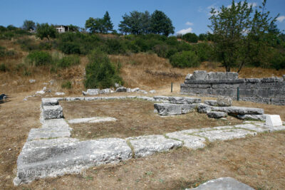 Temple of Themis foundations