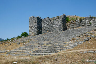 Stadium Stands and Wall