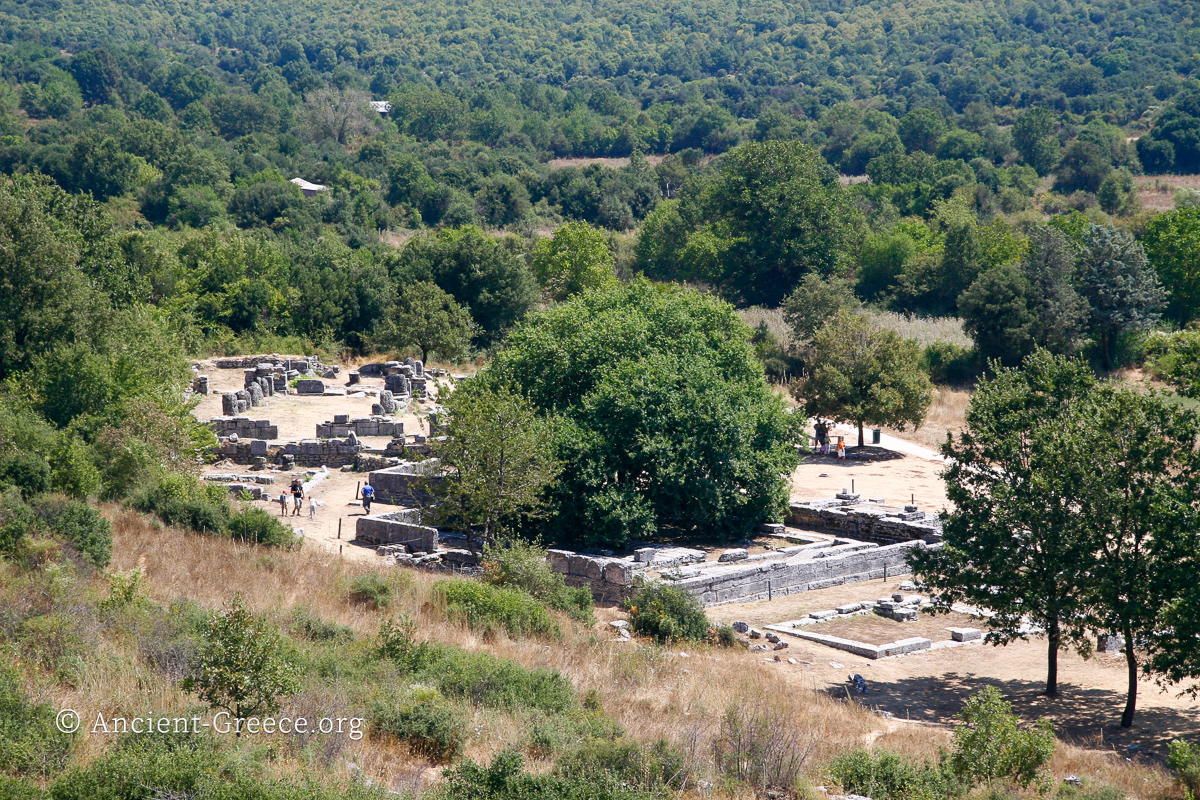 General view of Dodona archaeological site
