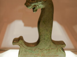 Bronze handle of a Facsimile Sword