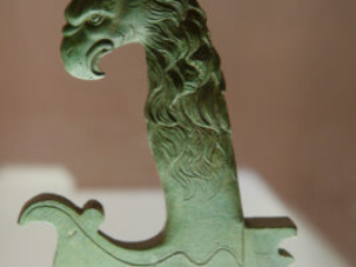 Bronze handle of a Facsimile Sword from Dodona