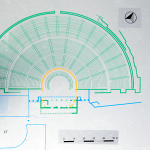 Plan of the Dodona theatre