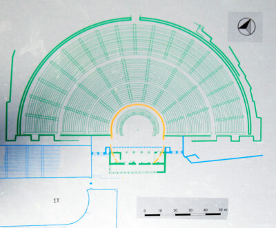 Plan of the Dodona theatre