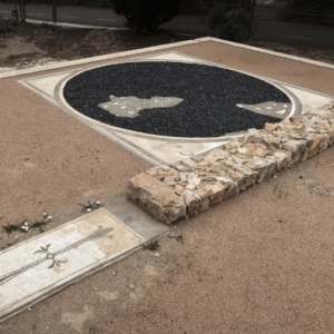 View of Emporion archaeological ruins in Emp&uacute;ries, Catalonia, Spain