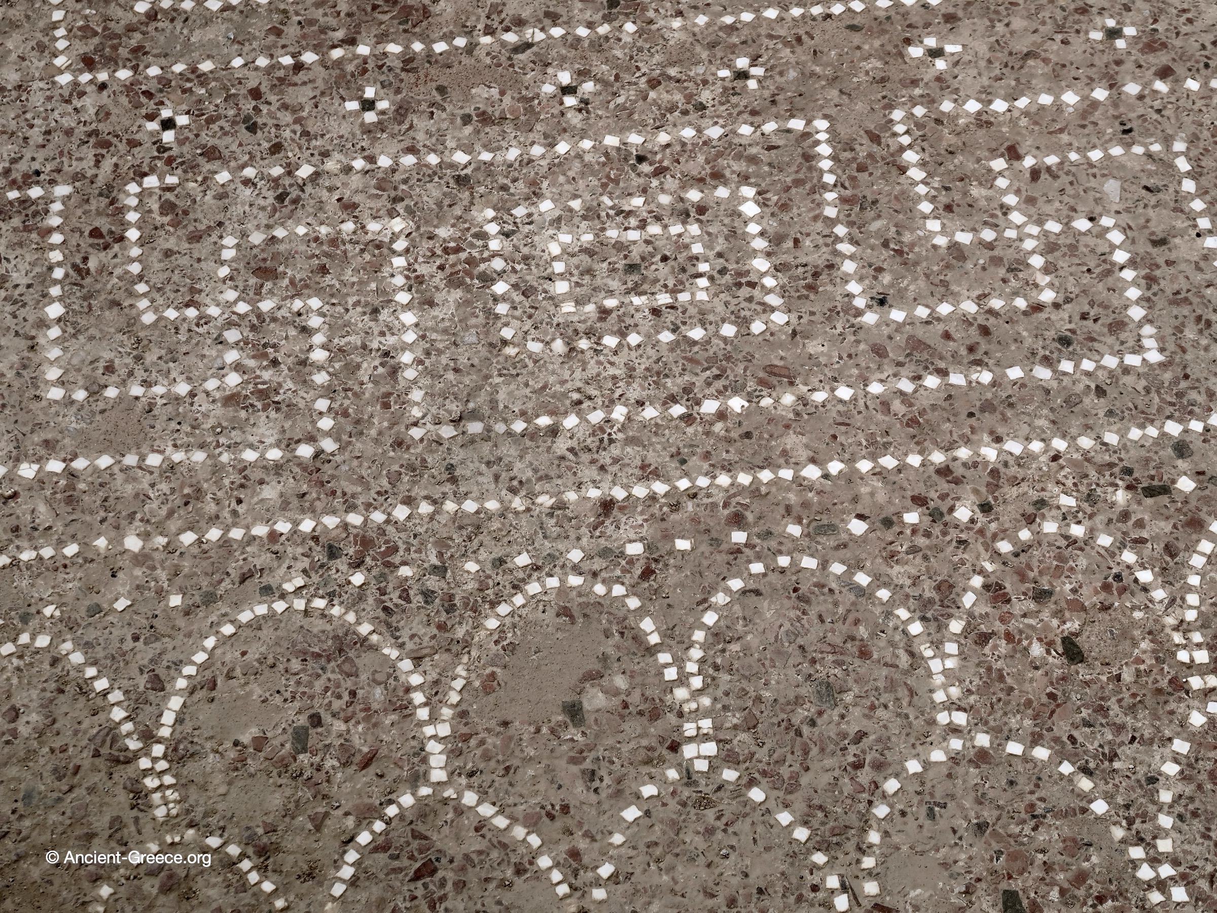 View of Emporion archaeological ruins in Empúries, Catalonia, Spain