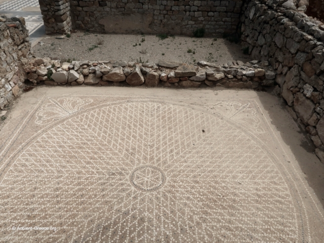 View of Emporion archaeological ruins in Emp&uacute;ries, Catalonia, Spain