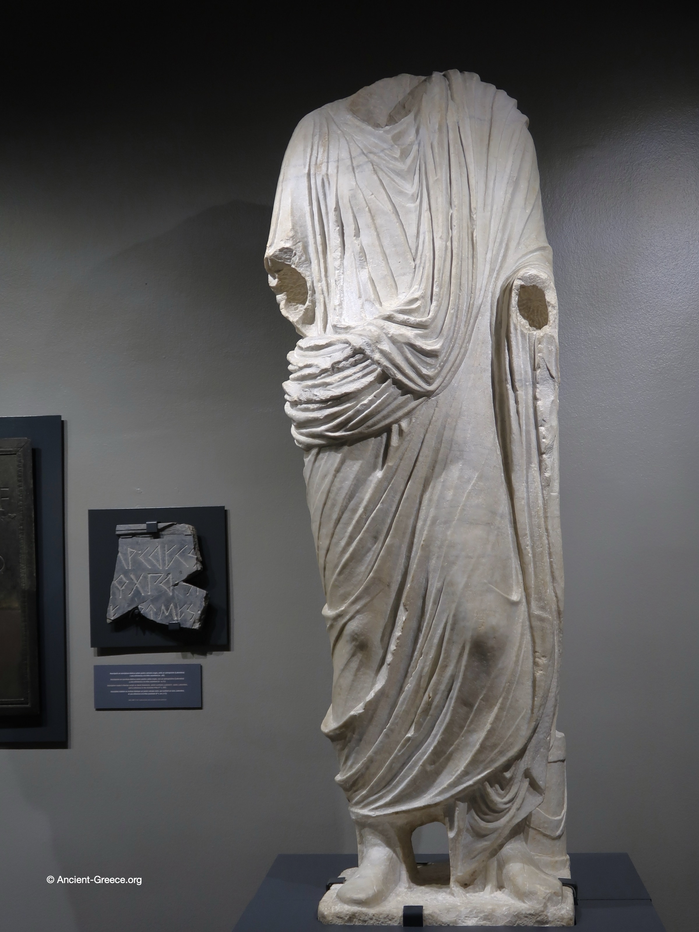 Marble sculpture of a magistrate