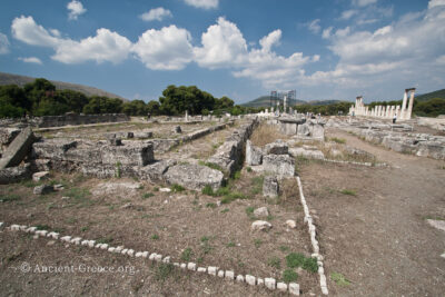 The Abaton - Enkoimeterion ruins at Epidaurus