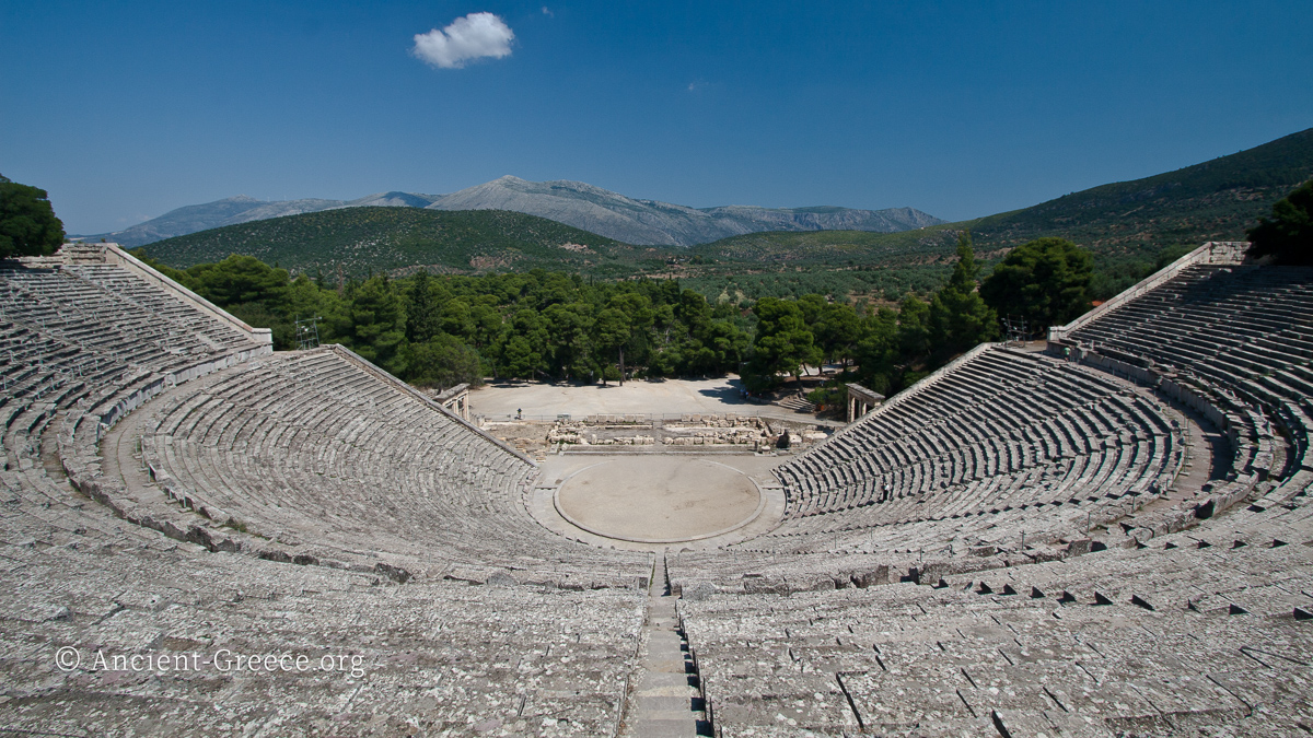 Epidaurus Theatre – Ancient-Greece.org