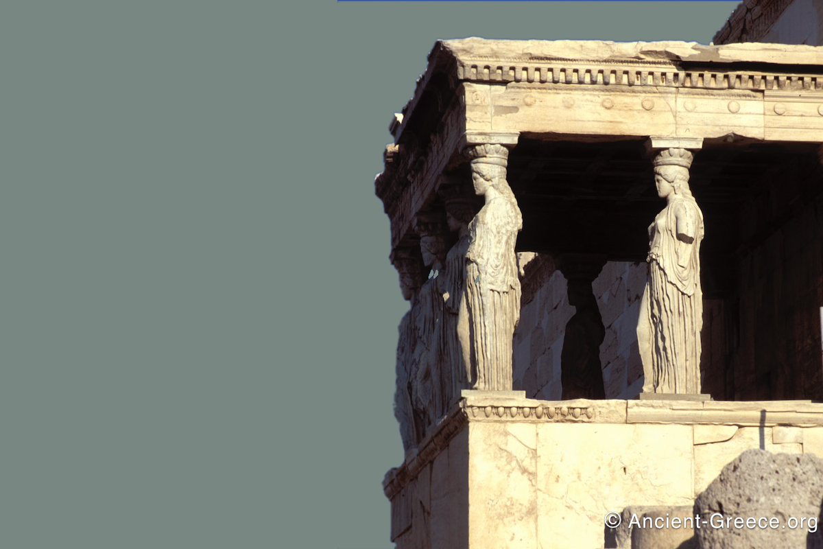 Erechtheion Caryatids Proch