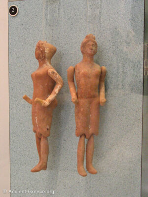 Clay Dolls With Movable Limbs