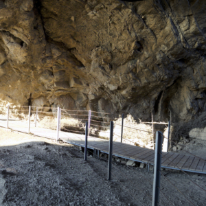 Franchthi Cave Excavation Trench Panorama